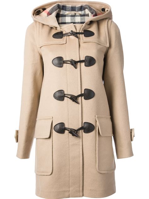 burberry brit wool felt duffle coat|burberry wool cashmere tailored coat.